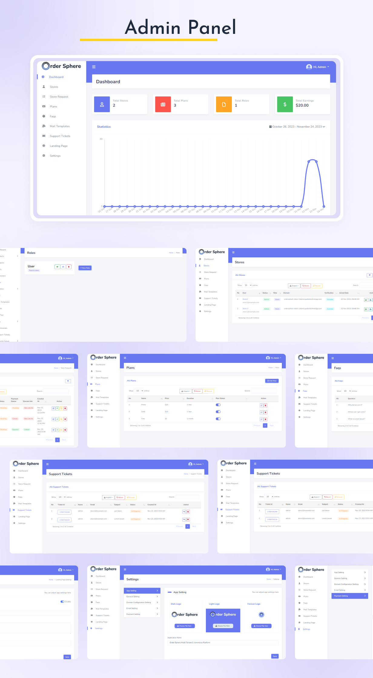 Order Sphere Multi-Tenant E-commerce Platform - 4